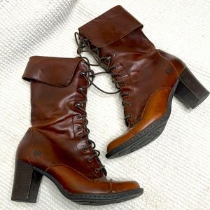 Born leather vintage inspired boots